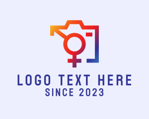 Photo Booth - Gender Photography Studio logo design