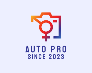 Lgbtq - Gender Photography Studio logo design