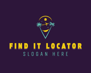 Traveler Location Pin logo design