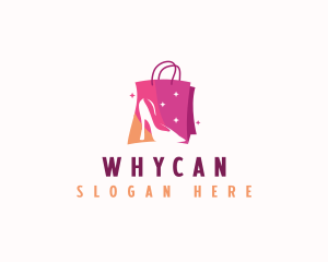 Stiletto Shopping Bag Logo