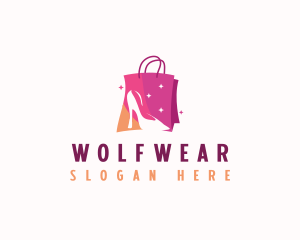 Ecommerce - Stiletto Shopping Bag logo design