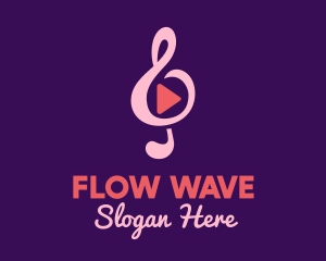 Stream - Music Streaming Application logo design