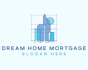 Mortgage - Urban Architecture Building logo design