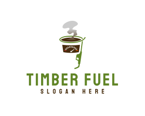 Petrol Fuel Cafe logo design