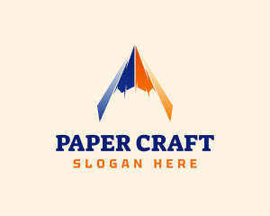 Fast Paper Plane Logistics logo design