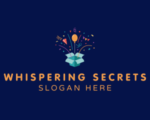 Surprise Present Gift logo design