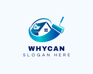 Remodeling - House Paint Renovation logo design