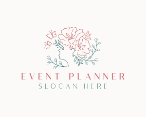 Boutique - Beauty Floral Woman logo design