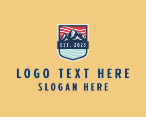 Highlands - Mountain Outdoor Tourism logo design