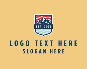 Mountain Outdoor Tourism Logo