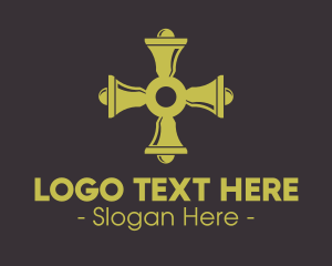 Religion - Bell Cross logo design