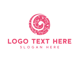 Swirl - Floral Nature Swirl logo design