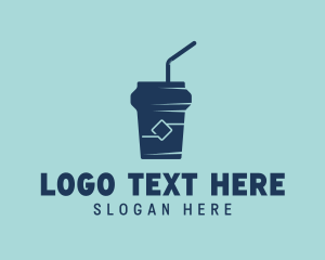 Cup - Tumbler Beverage Cup logo design