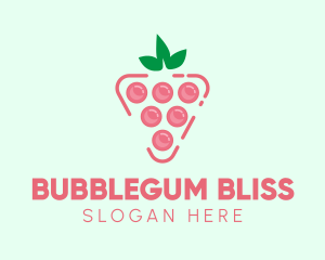 Bubblegum Candy Grape logo design