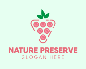 Preserve - Bubblegum Candy Grape logo design