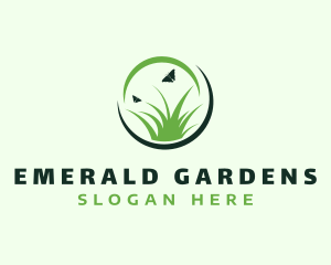 Grass Nature Garden logo design