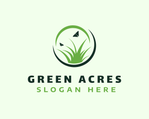 Grass Nature Garden logo design