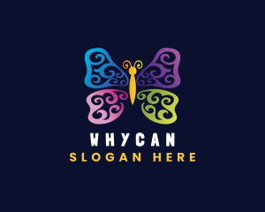  Butterfly Insect Wings logo design