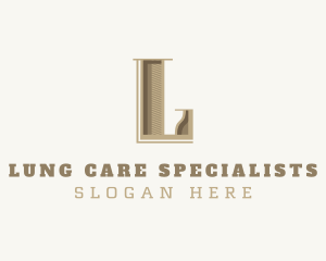 Stylish Antique Brand Letter L logo design