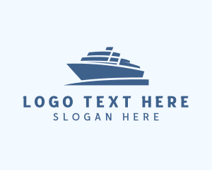 Ship - Ship Transport Travel logo design