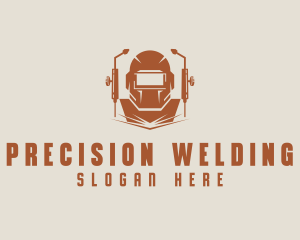 Welding - Mechanic Welding Metalworks logo design