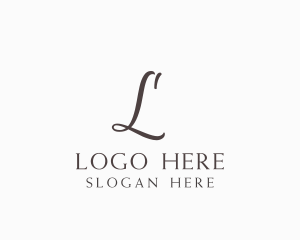 Fine Dining - Premium Elegant Wedding Planner logo design