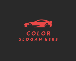 Race Car Vehicle Logo