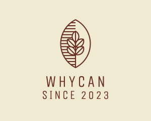 Nature - Organic Coffee Bean Cafe logo design