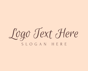 Spa - Minimalist Cursive Feminine logo design