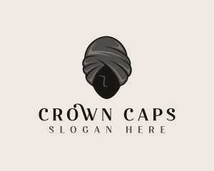 Turban Clothing Headdress logo design