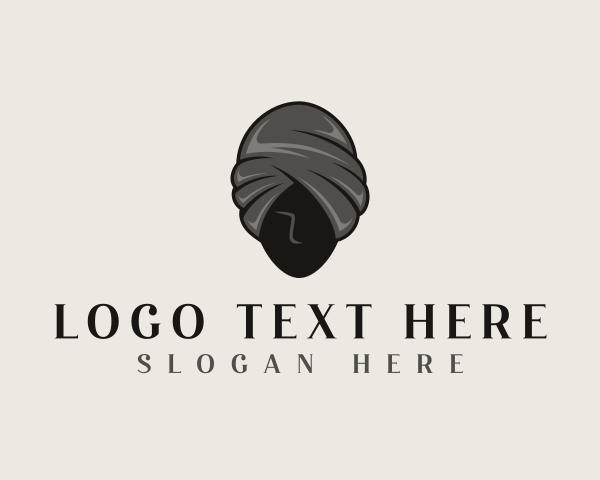 Headdress - Turban Clothing Headdress logo design