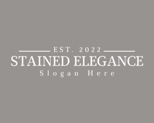 Simple Elegant Stylist logo design