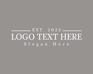 Salon - Simple Elegant Stylist logo design