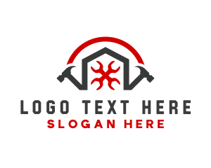 Remodeling - Handyman Repair Carpentry logo design