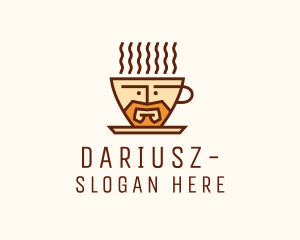 Coffee Cafe Barista Man Logo