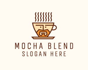 Mocha - Coffee Cafe Barista Man logo design