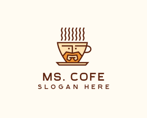 Coffee Cafe Barista logo design