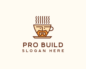 Coffee Cafe Barista logo design