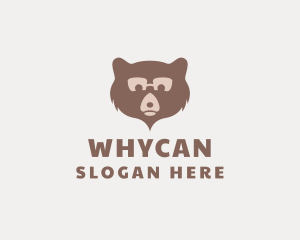 Diner - Brown Bear Animal logo design