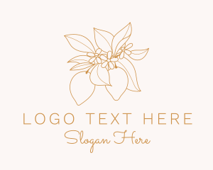 Elegant - Orchid Flower Garden logo design