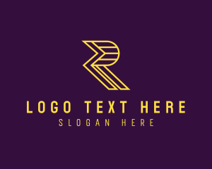 Professional - Luxury Business Letter R logo design