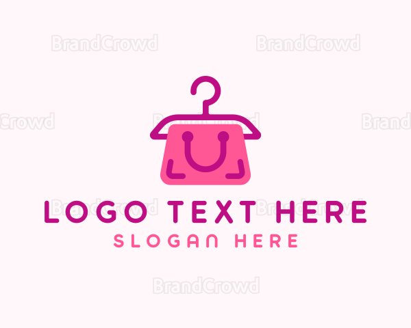 Hanger Shopping Bag Logo