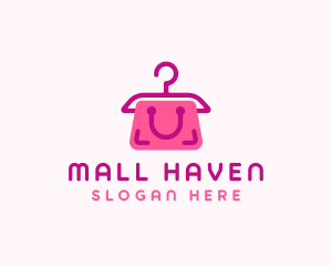 Hanger Shopping Bag logo design