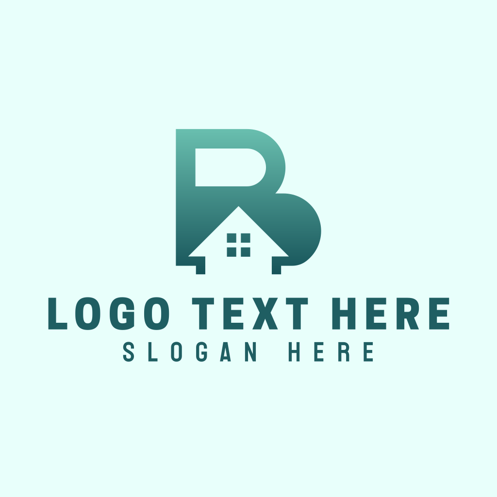 Real Estate Home Letter B Logo | BrandCrowd Logo Maker