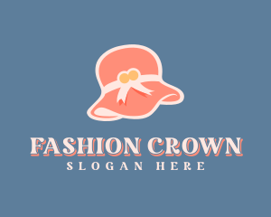 Fashion Sun Hat Milliner  logo design