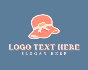 Merchandise - Fashion Sun Hat Milliner logo design