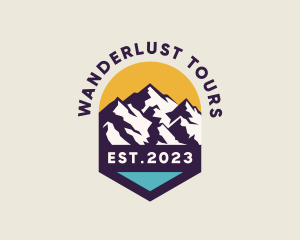 Mountain Outdoor Travel logo design