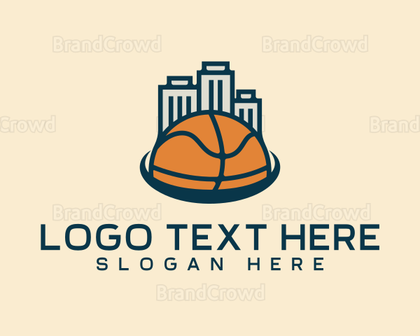 Basketball Sports City Logo