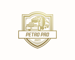 Petroleum - Petroleum Tanker Truck logo design