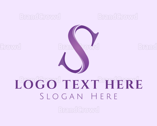 Elegant Modern Letter S Logo